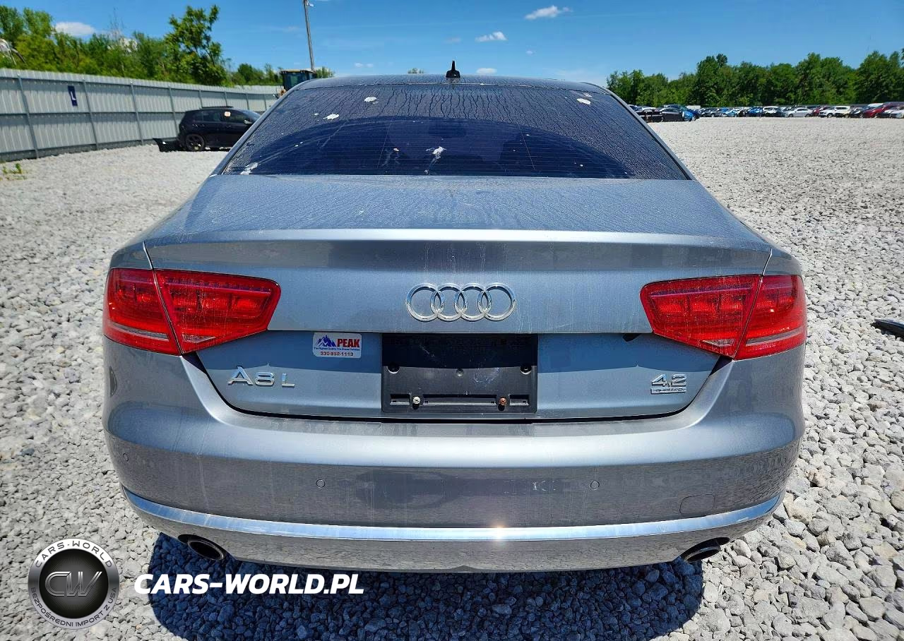 2012 Audi A8 L Quattro VIN:WAURVAFD7CN008965 - 6