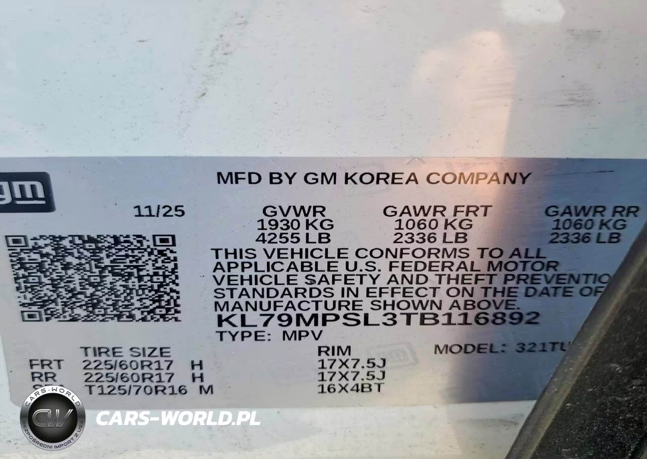 2026 Chevrolet Trailblazer Lt VIN:KL79MPSL3TB116892 - 13