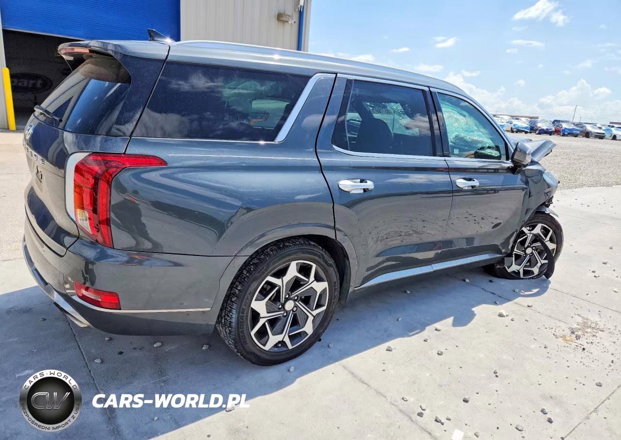 2022 Hyundai Palisade Calligraphy VIN:KM8R74HE9NU401245 - 3