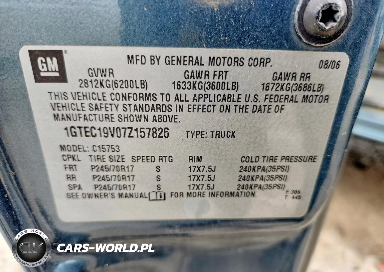 2007 GMC New Sierra C1500 Classic VIN:1GTEC19V07Z157826 - 13