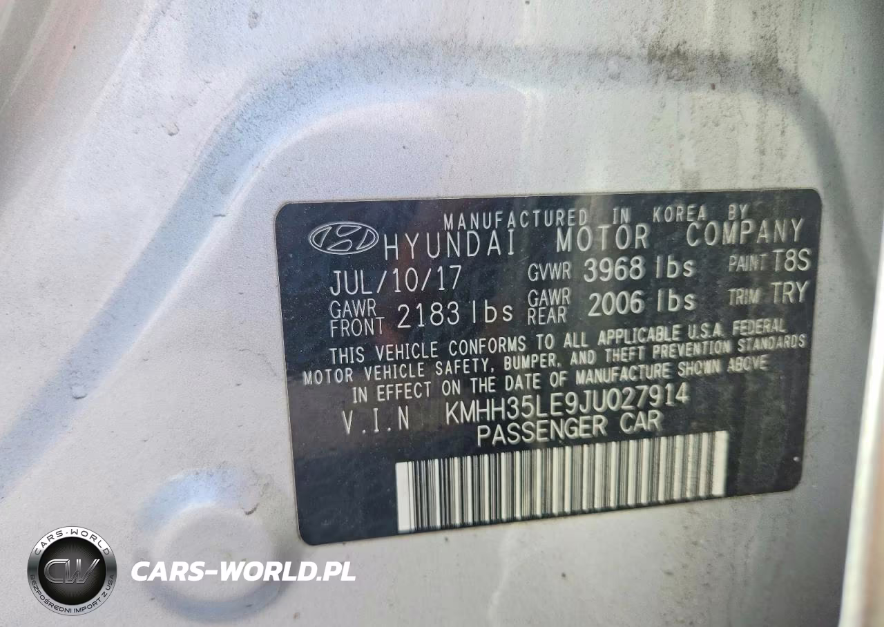 2018 Hyundai Elantra Gt Base VIN:KMHH35LE9JU027914 - 13