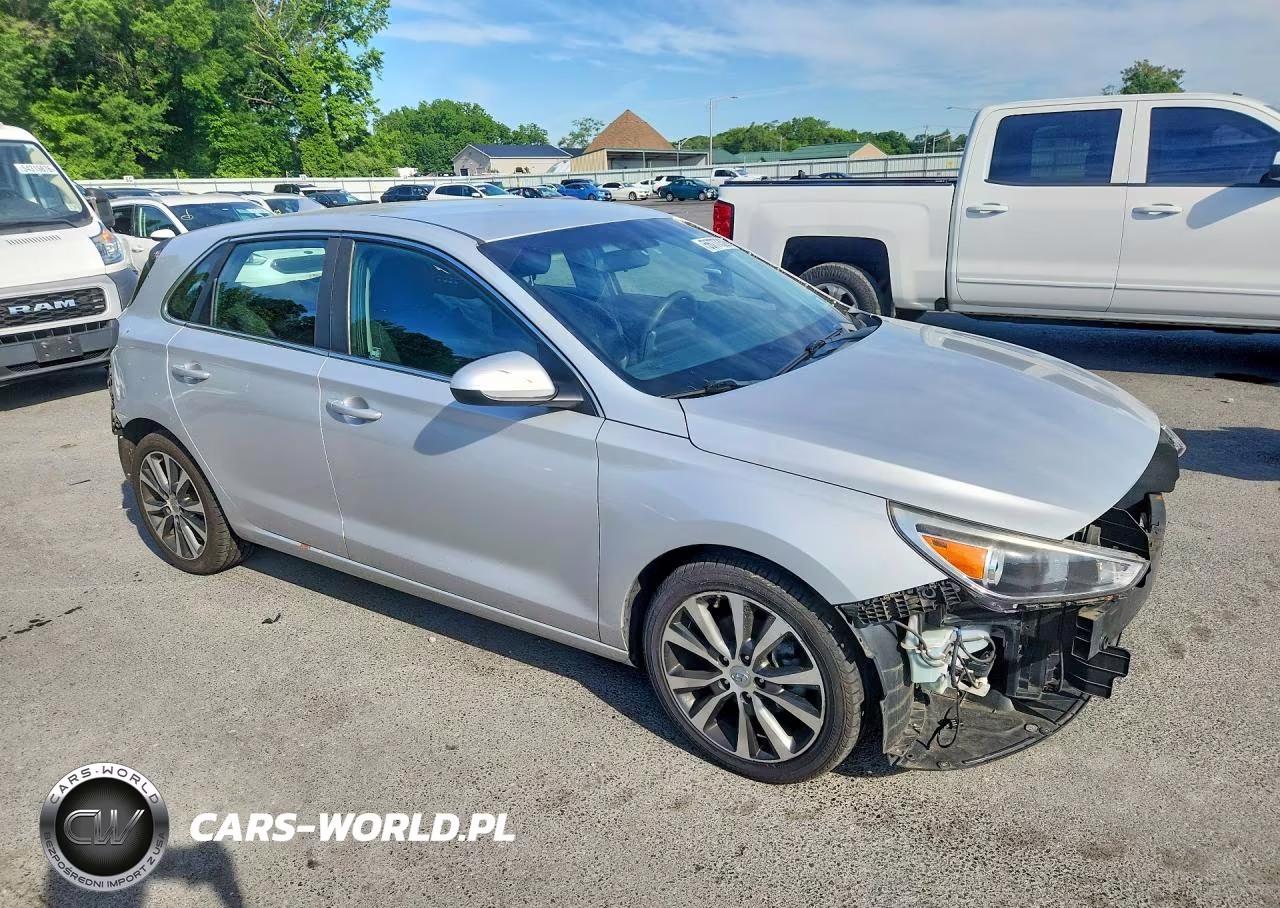 2018 Hyundai Elantra Gt Base VIN:KMHH35LE9JU027914 - 4