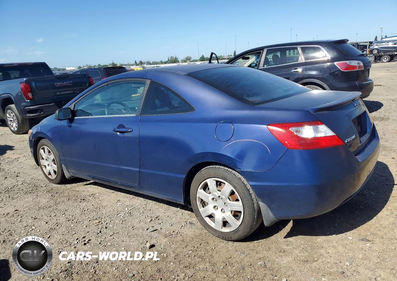 2007 Honda Civic Lx VIN:2HGFG12637H578517 - 2