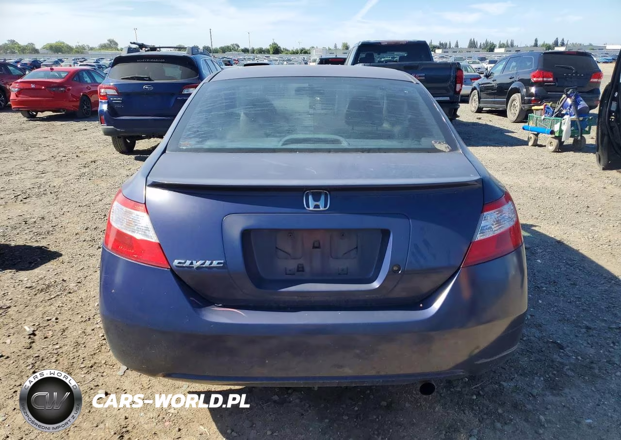 2007 Honda Civic Lx VIN:2HGFG12637H578517 - 6
