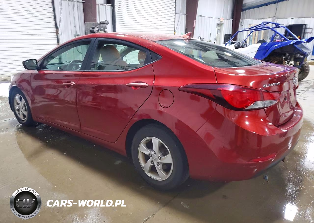 2014 Hyundai Elantra Se VIN:5NPDH4AE6EH546310 - 2