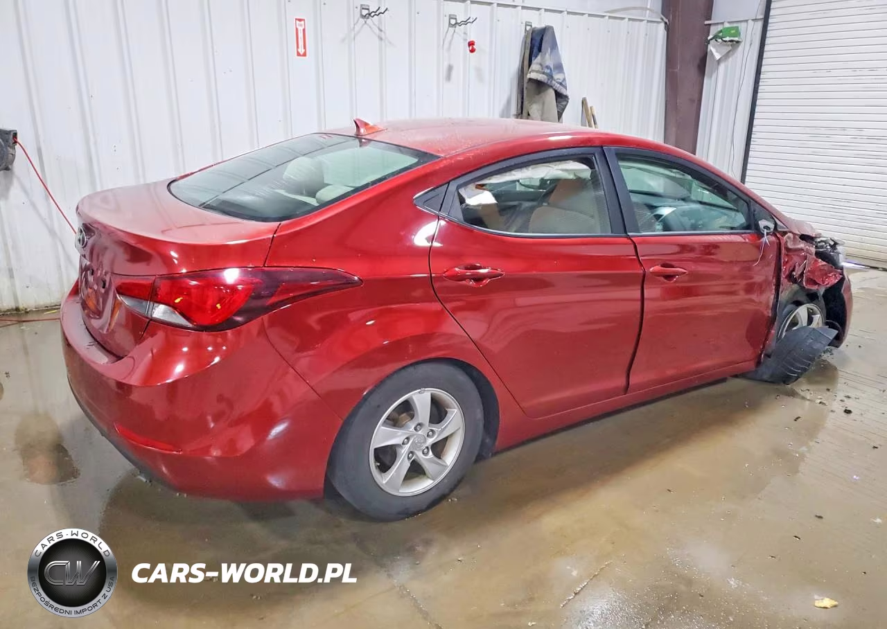 2014 Hyundai Elantra Se VIN:5NPDH4AE6EH546310 - 3