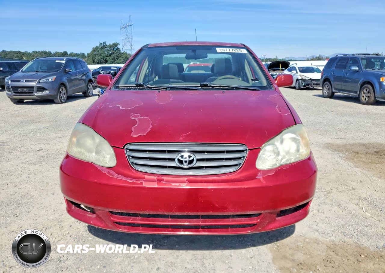 2003 Toyota Corolla Le VIN:2T1BR32E33C073396 - 5