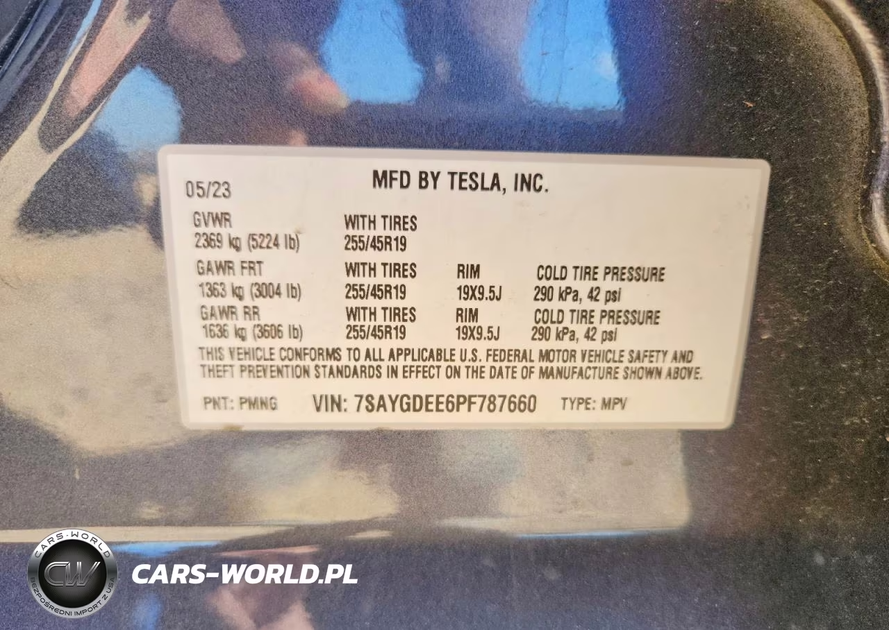 2023 Tesla Model Y VIN:7SAYGDEE6PF787660 - 13
