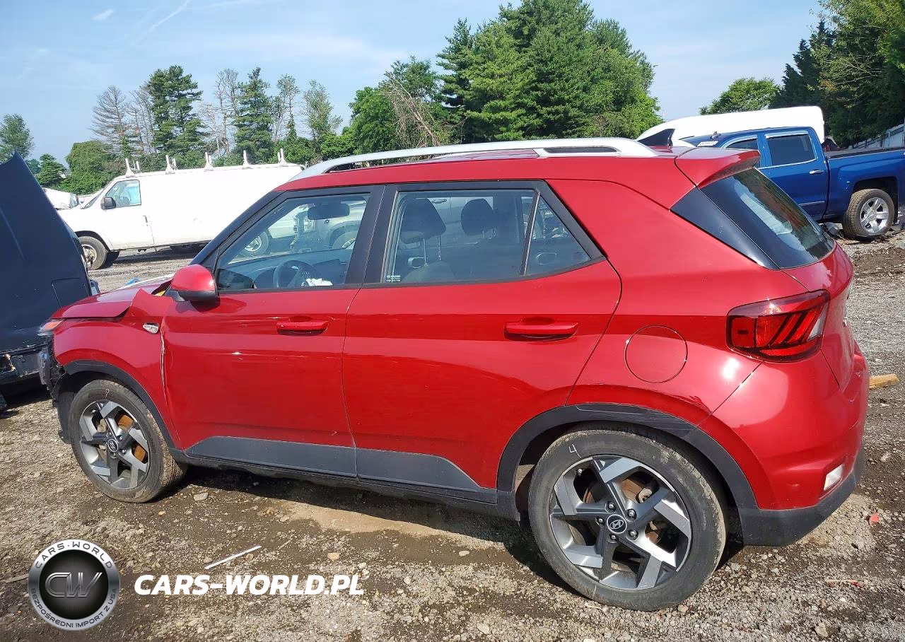 2022 Hyundai Venue Sel VIN:KMHRC8A39NU186946 - 2