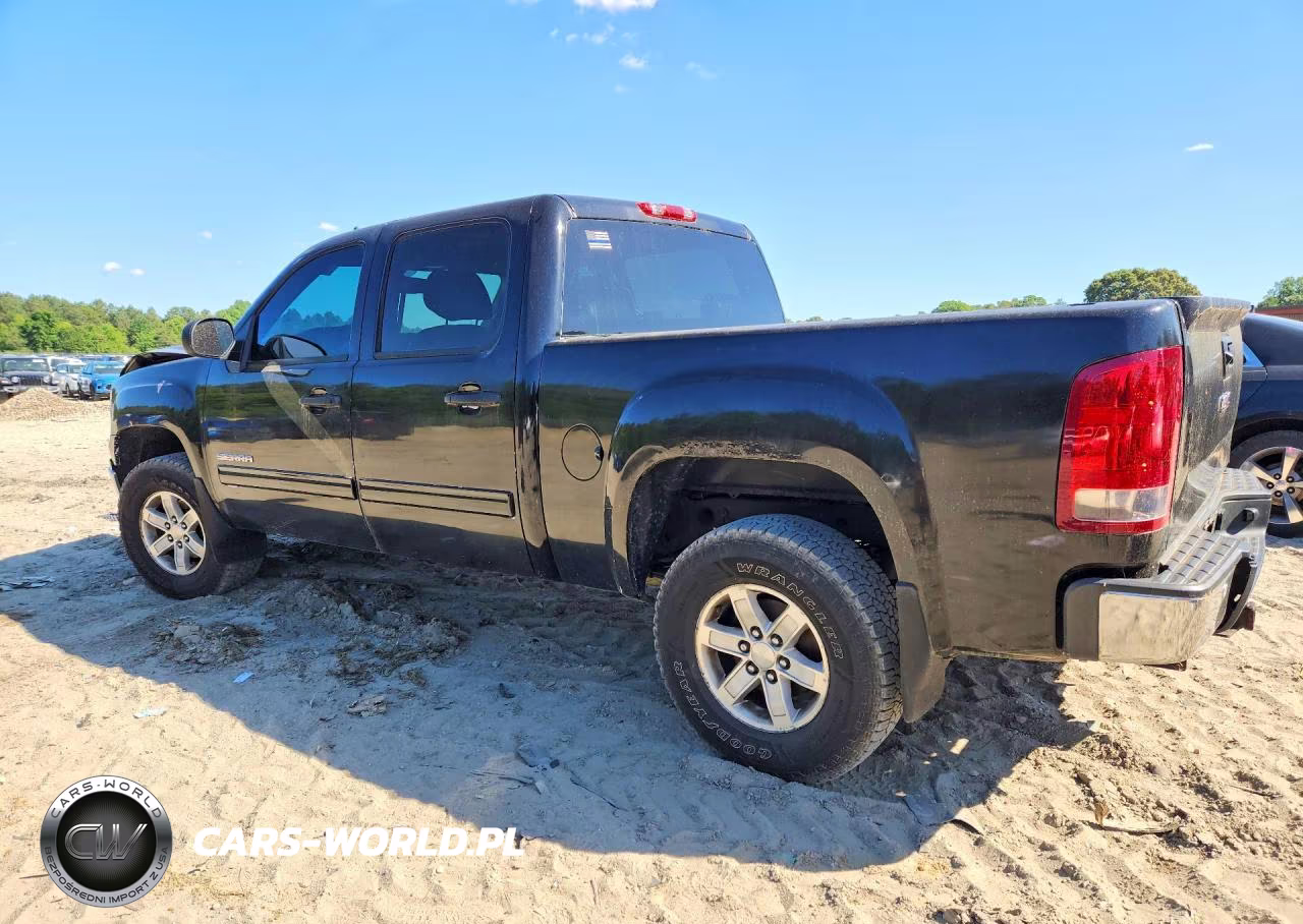 2013 GMC Sierra K1500 Sle VIN:3GTP2VE72DG230362 - 2