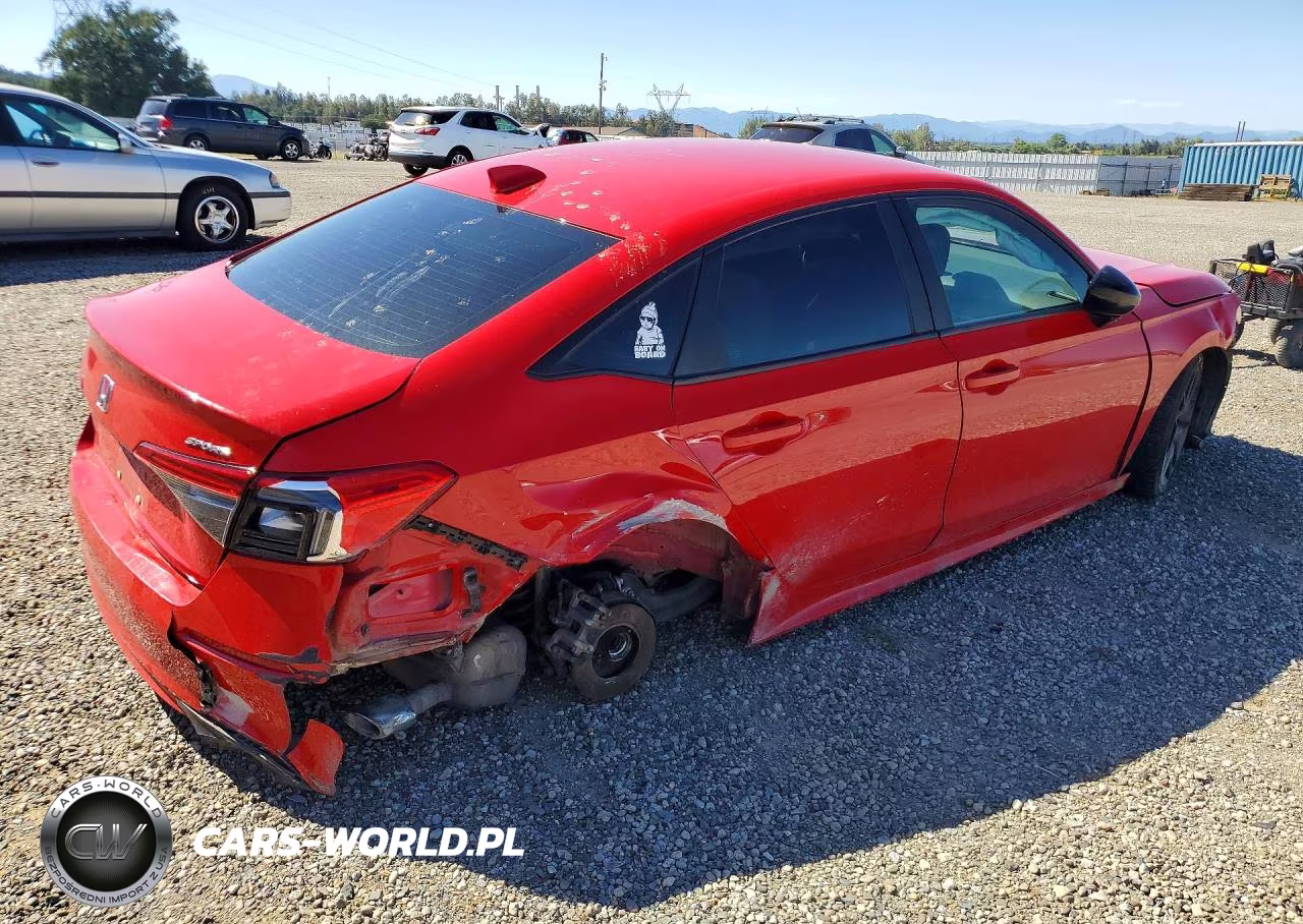 2022 Honda Civic Sport VIN:2HGFE2F57NH594942 - 3