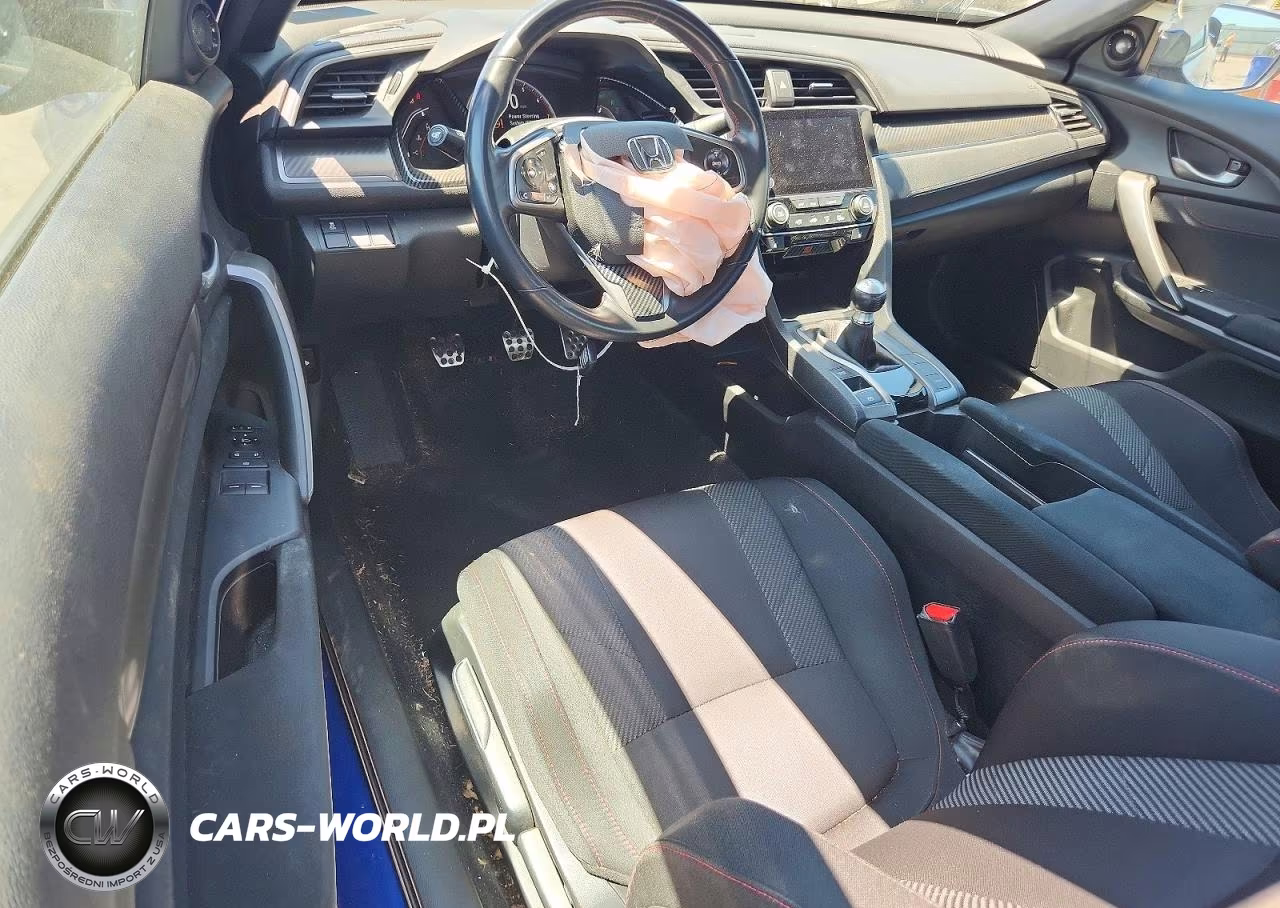 2019 Honda Civic Si VIN:2HGFC3A51KH752528 - 8