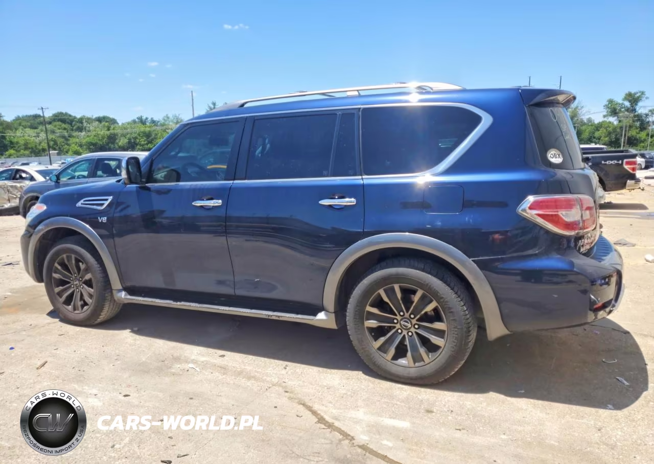 2018 Nissan Armada Platinum VIN:JN8AY2NE6J9732082 - 2