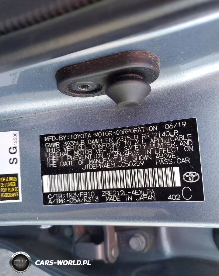 2020 Toyota Corolla Le VIN:JTDEPRAE5LJ050259 - 13