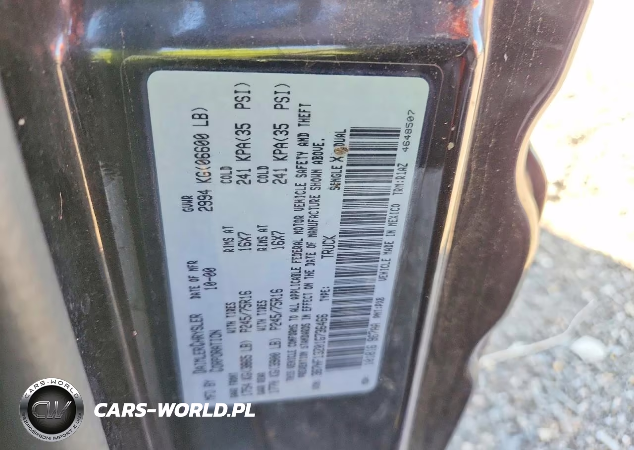 2001 Dodge Ram 1500 VIN:3B7HF13Z01G736466 - 13