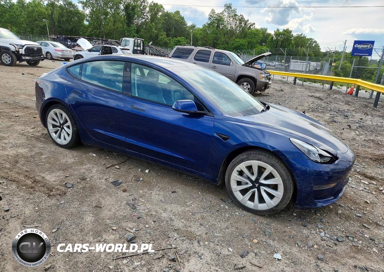 2022 Tesla 3 VIN:5YJ3E1EA7NF185940 - 4