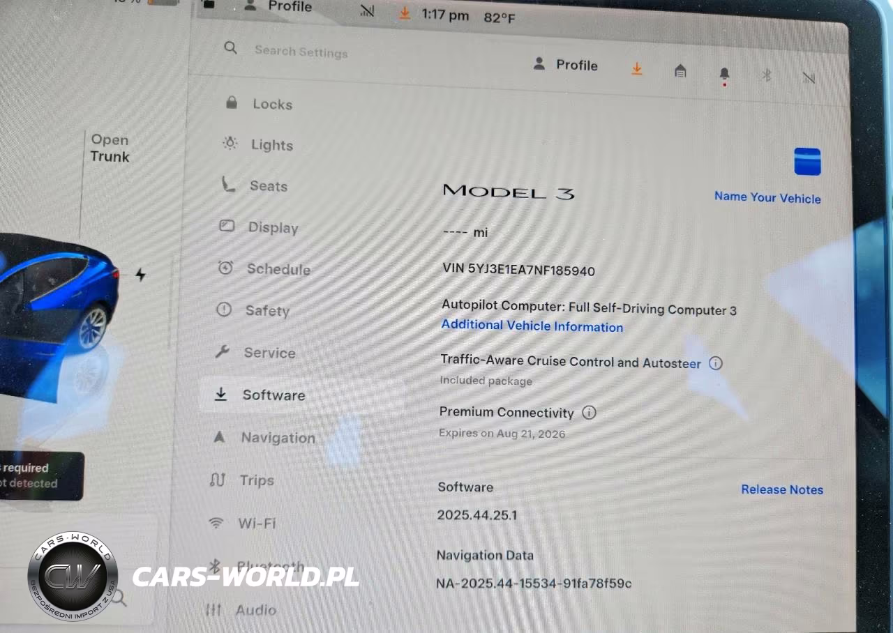 2022 Tesla 3 VIN:5YJ3E1EA7NF185940 - 9