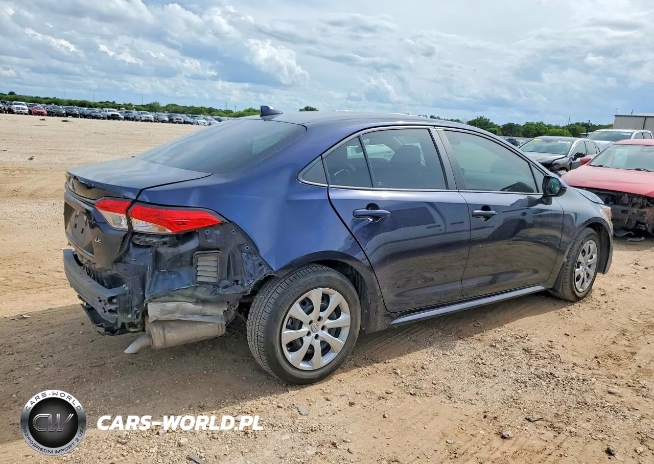 2022 Toyota Corolla Le VIN:5YFEPMAE0NP377508 - 3