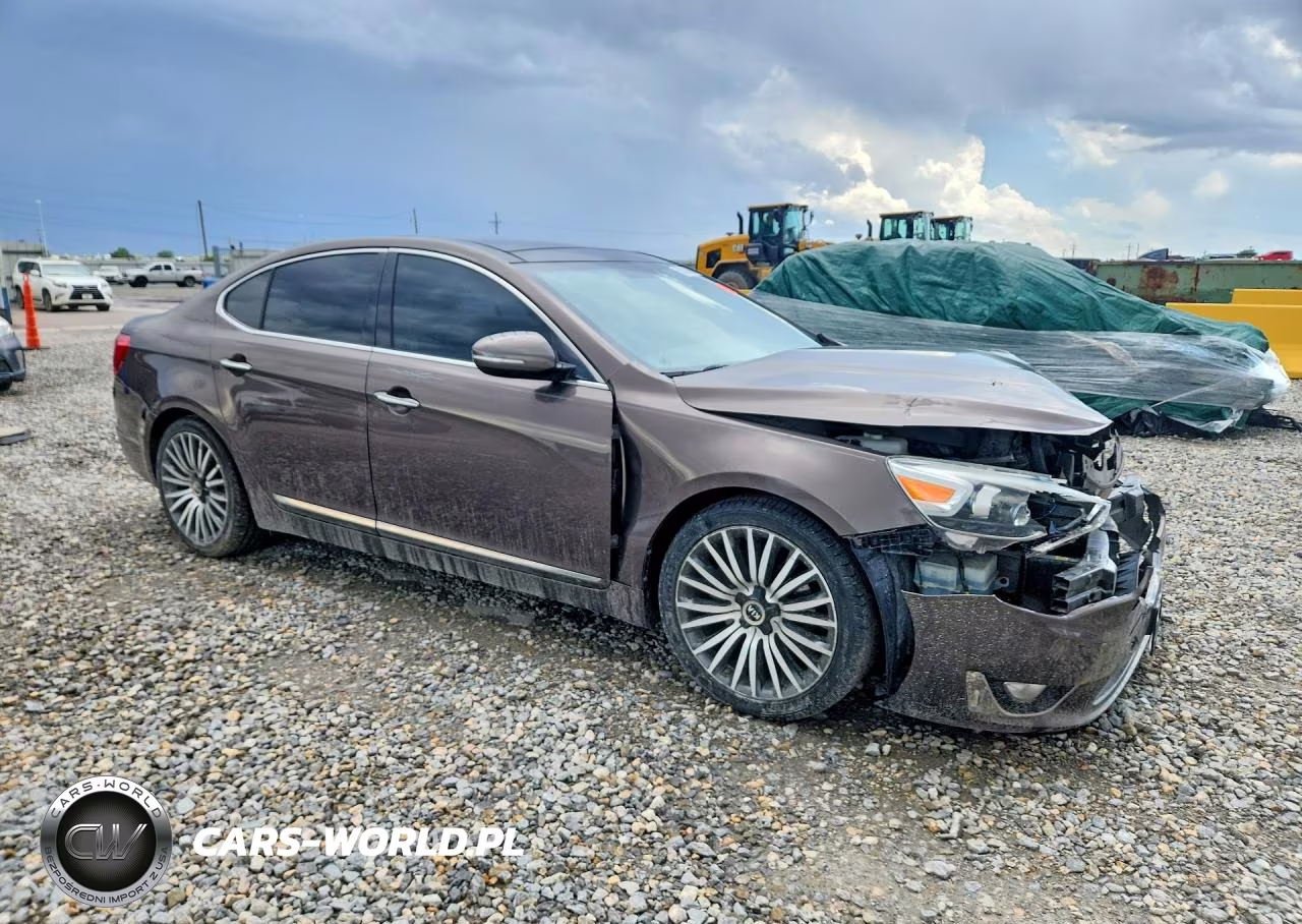 2014 Kia Cadenza Premium VIN:KNALN4D72E5125781 - 4