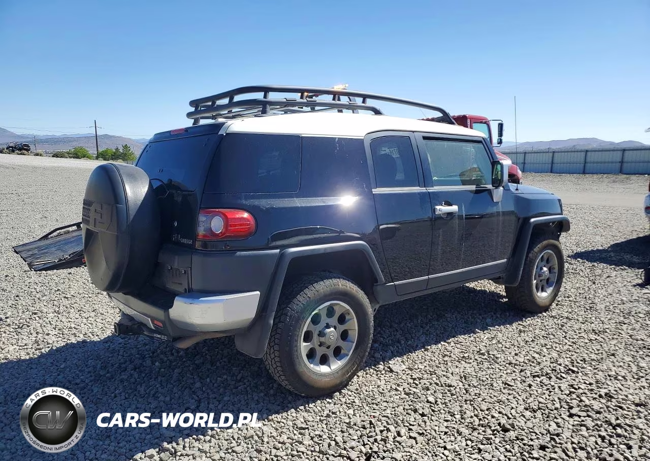 2013 Toyota Fj Cruiser Base VIN:JTEBU4BF9DK163614 - 3