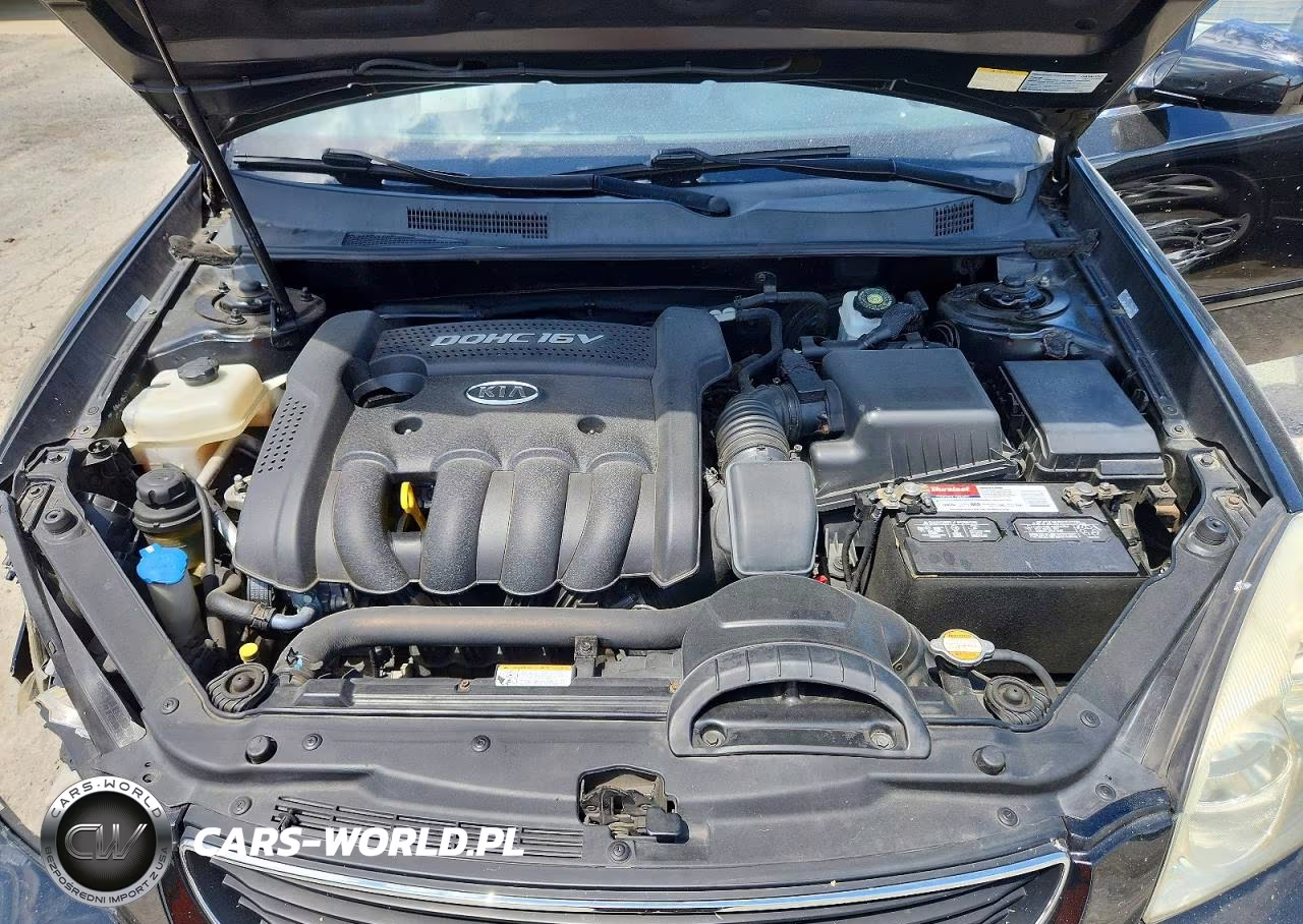 2007 Kia Optima Lx VIN:KNAGE123875095141 - 11