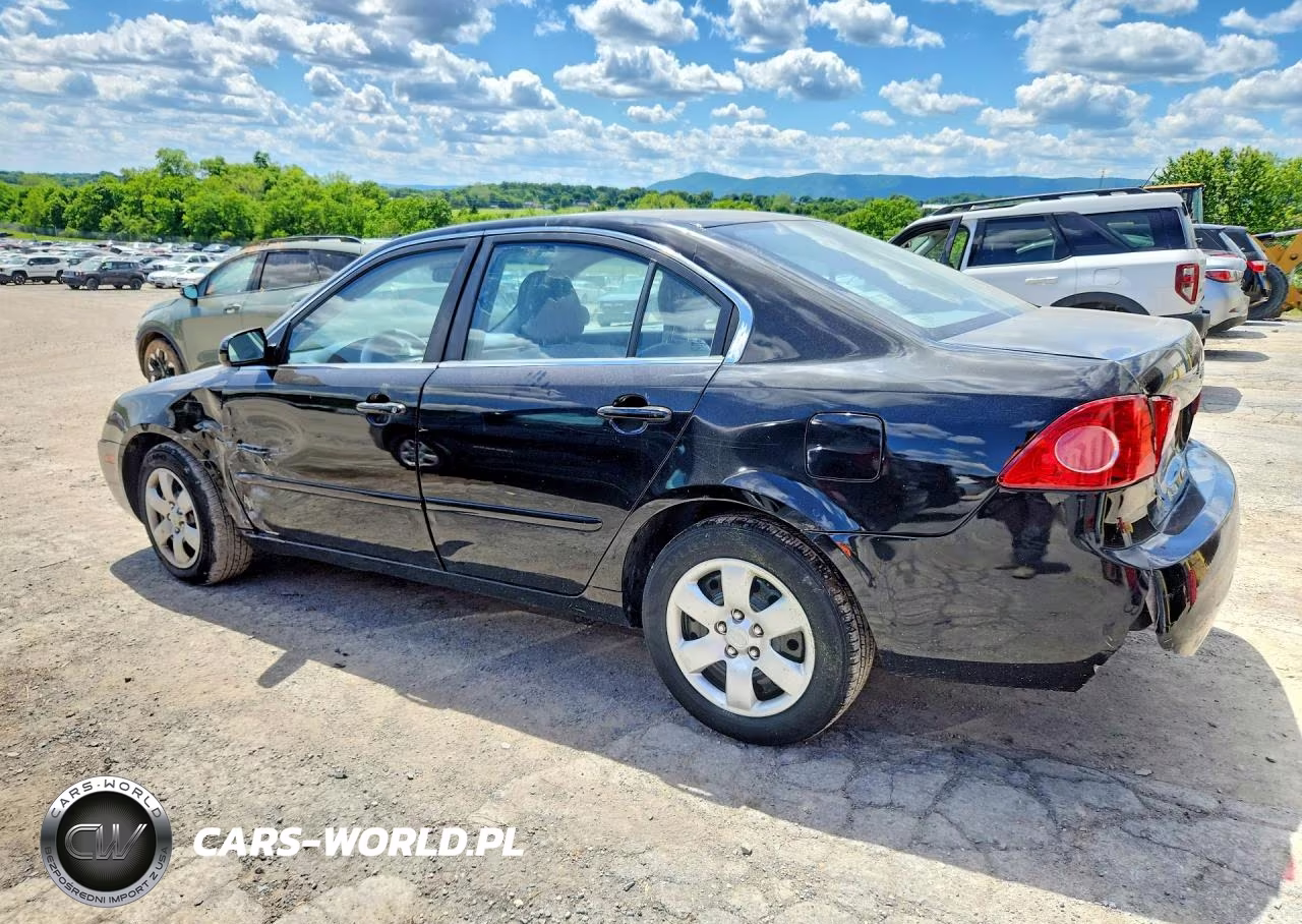2007 Kia Optima Lx VIN:KNAGE123875095141 - 2