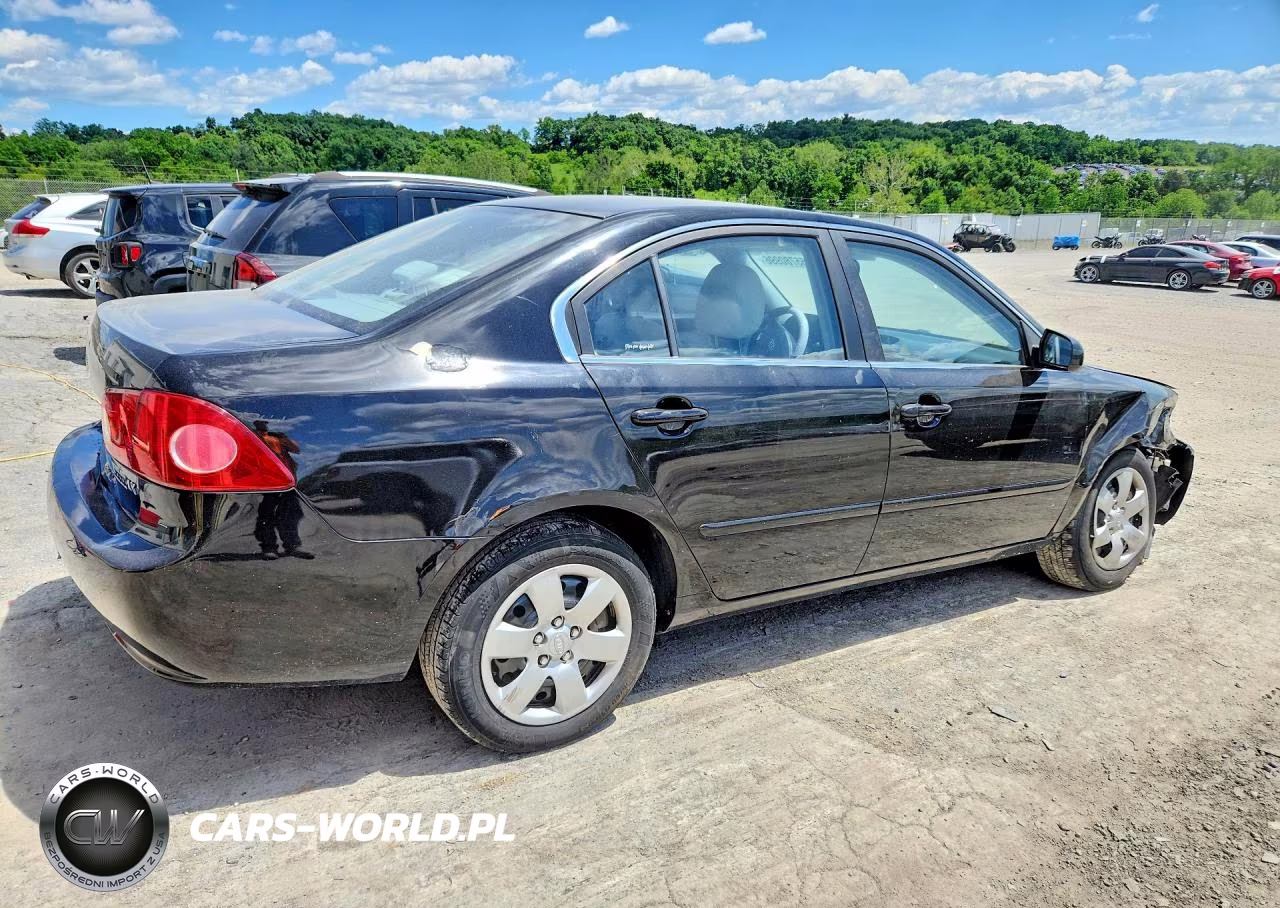2007 Kia Optima Lx VIN:KNAGE123875095141 - 3