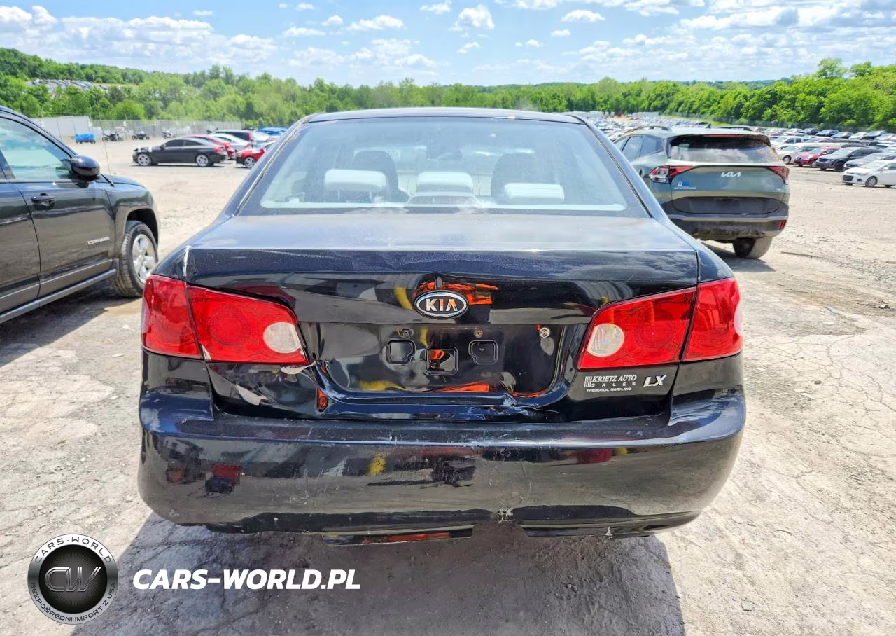 2007 Kia Optima Lx VIN:KNAGE123875095141 - 6