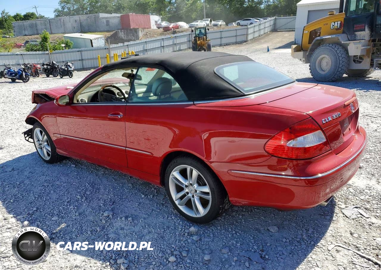 2007 Mercedes-Benz Clk 350 VIN:WDBTK56G77T074998 - 2