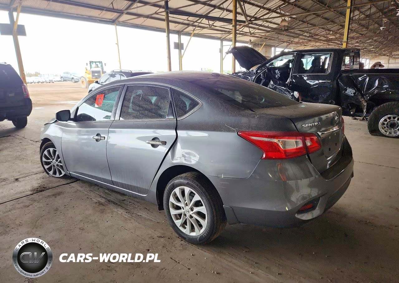 2018 Nissan Sentra Sv VIN:3N1AB7AP9JL626964 - 2