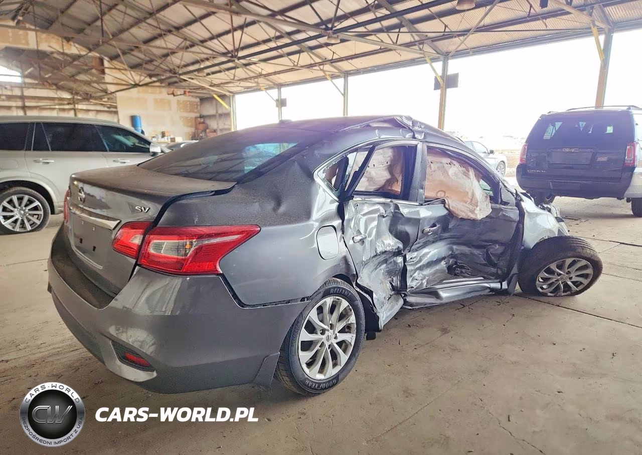 2018 Nissan Sentra Sv VIN:3N1AB7AP9JL626964 - 3