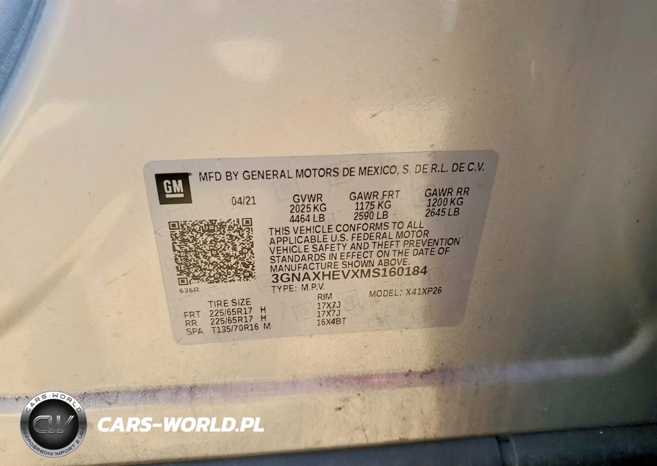 2021 Chevrolet Equinox Ls VIN:3GNAXHEVXMS160184 - 13