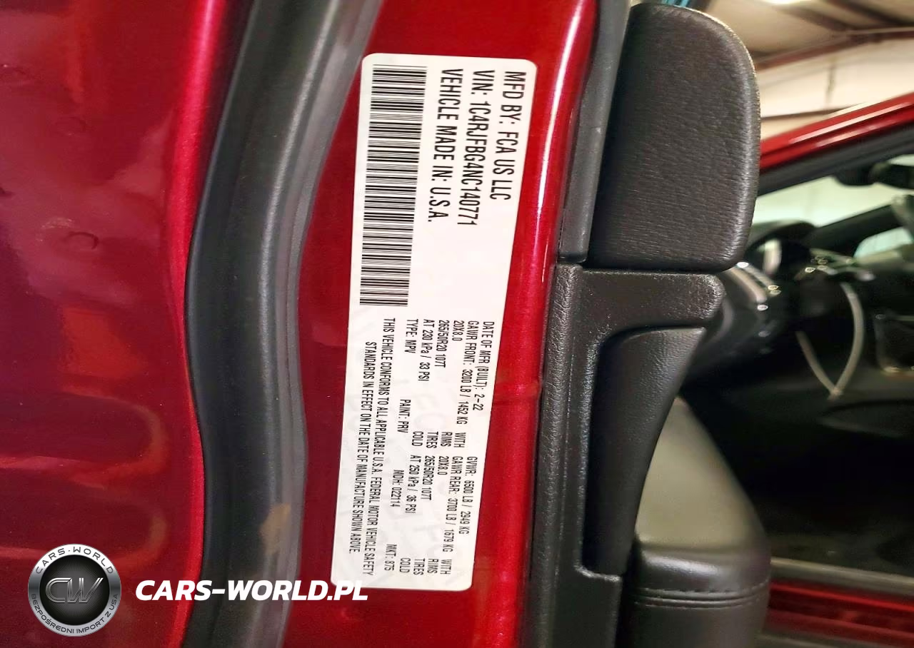 2022 Jeep Grand Cherokee Limited VIN:1C4RJFBG4NC140771 - 13