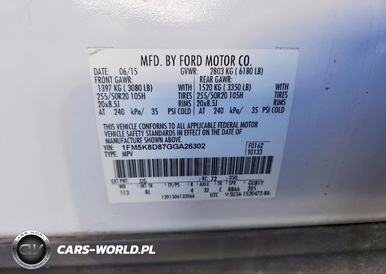 2016 Ford Explorer Xlt VIN:1FM5K8D87GGA26302 - 13
