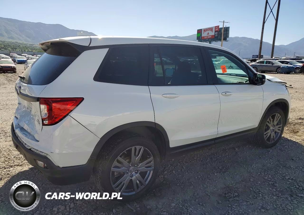 2021 Honda Passport Exl VIN:5FNYF8H57MB042009 - 3