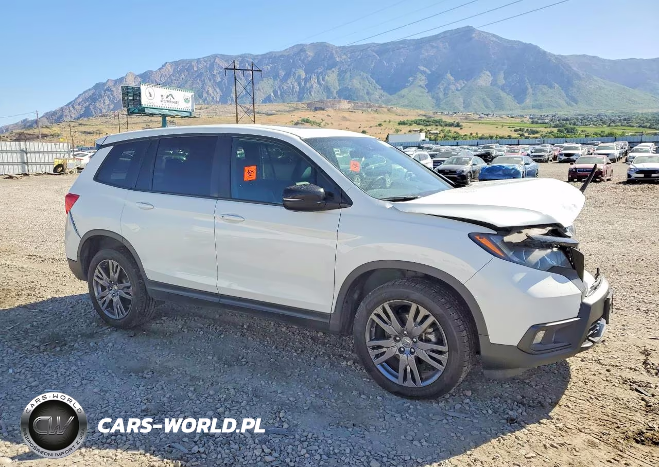 2021 Honda Passport Exl VIN:5FNYF8H57MB042009 - 4