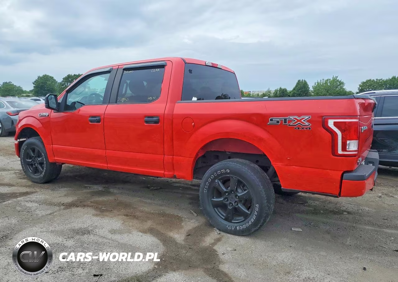 2017 Ford F150 Supercrew VIN:1FTEW1EF6HKD70053 - 2