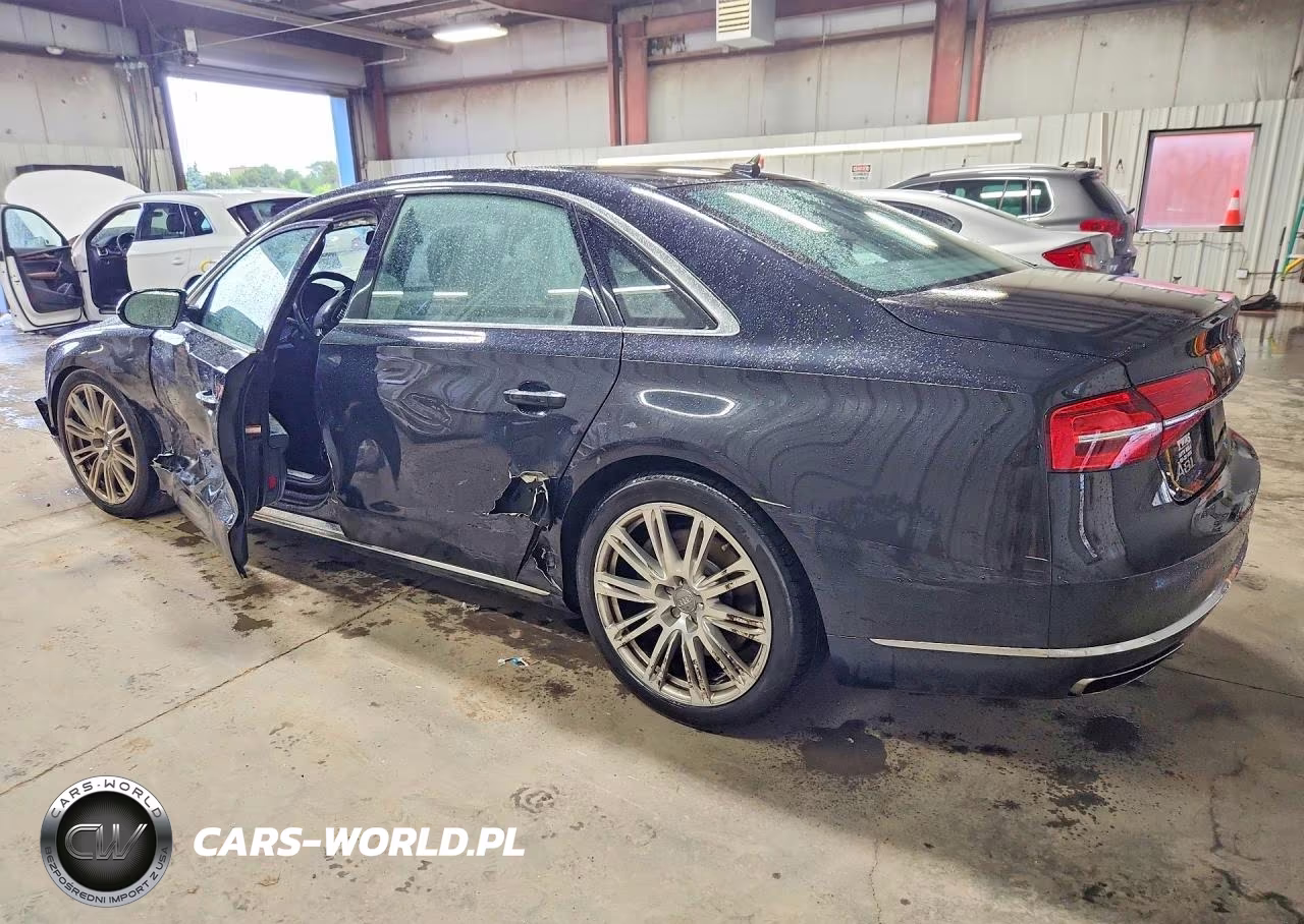 2015 Audi A8 L Quattro VIN:WAU3GAFD0FN012358 - 2