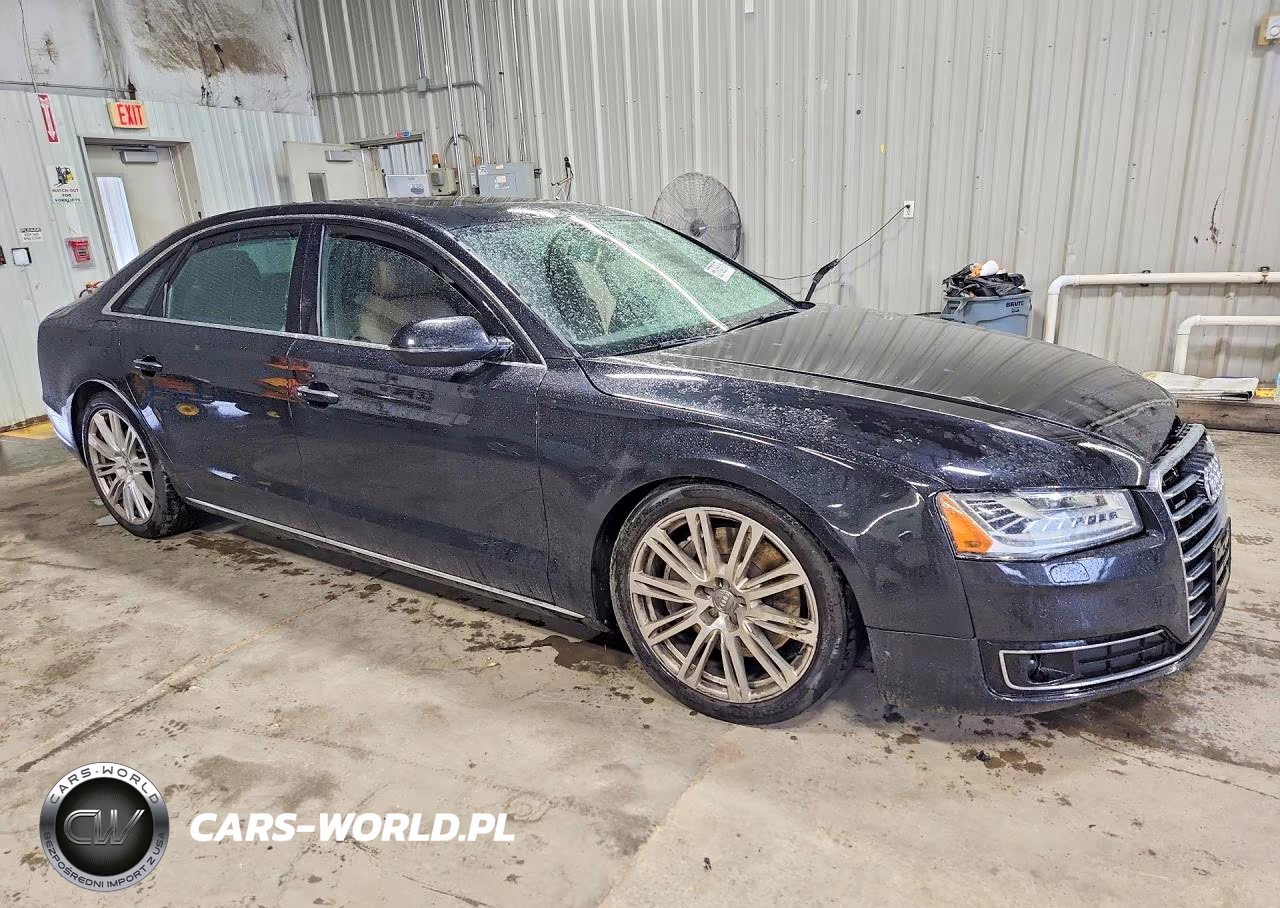 2015 Audi A8 L Quattro VIN:WAU3GAFD0FN012358 - 4
