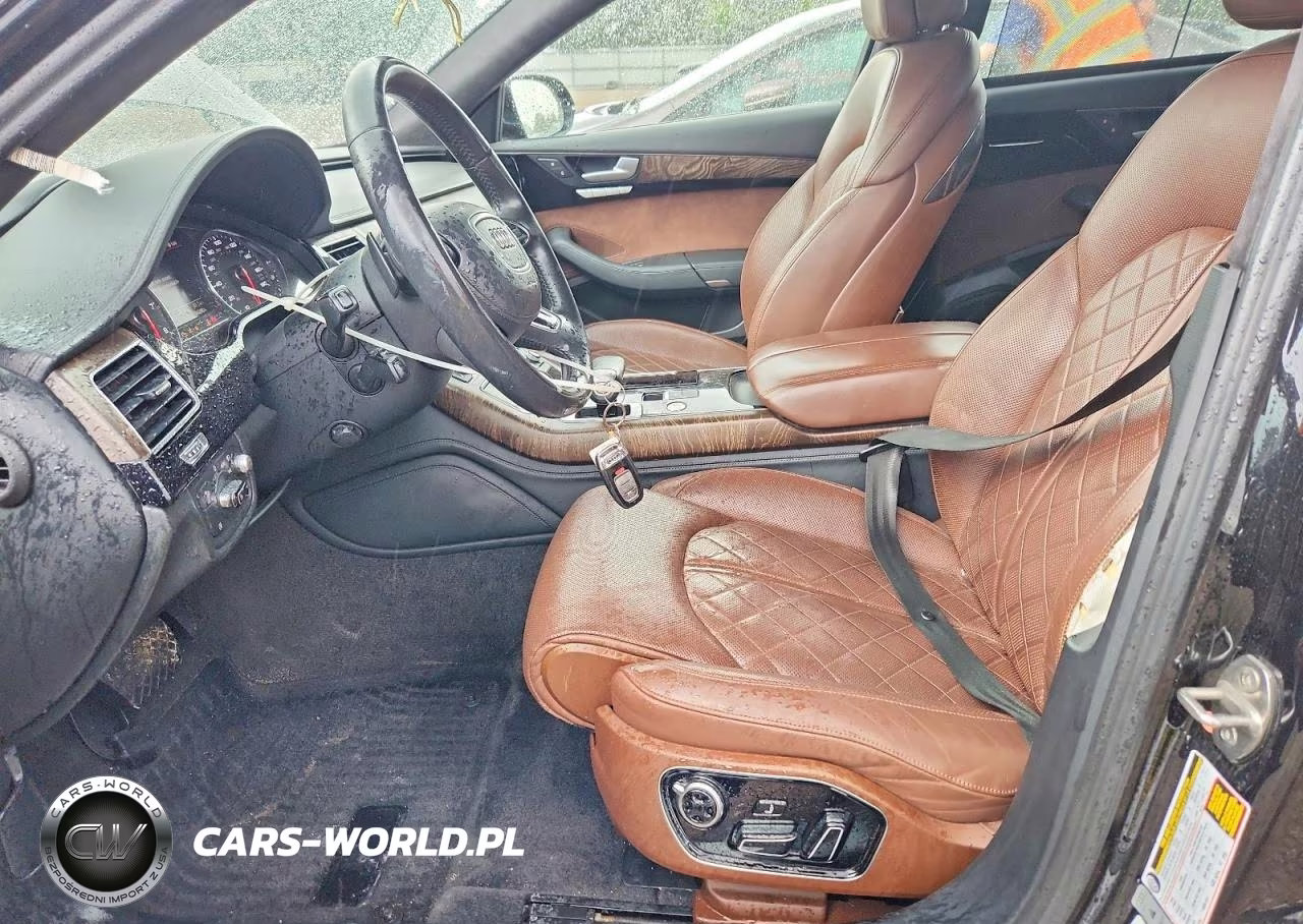 2015 Audi A8 L Quattro VIN:WAU3GAFD0FN012358 - 7