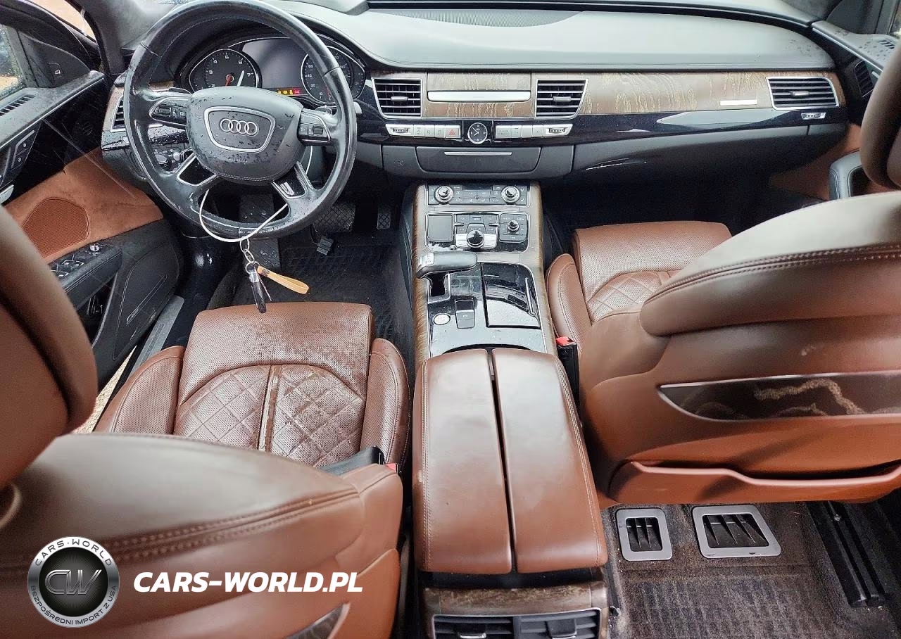 2015 Audi A8 L Quattro VIN:WAU3GAFD0FN012358 - 8