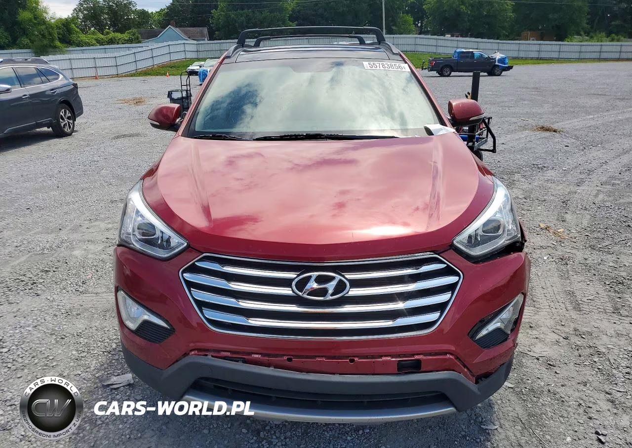 2014 Hyundai Santa Fe Limited VIN:KM8SR4HF4EU077447 - 5