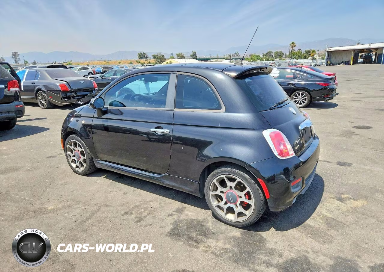 2012 Fiat 500 Sport VIN:3C3CFFBR5CT140146 - 2