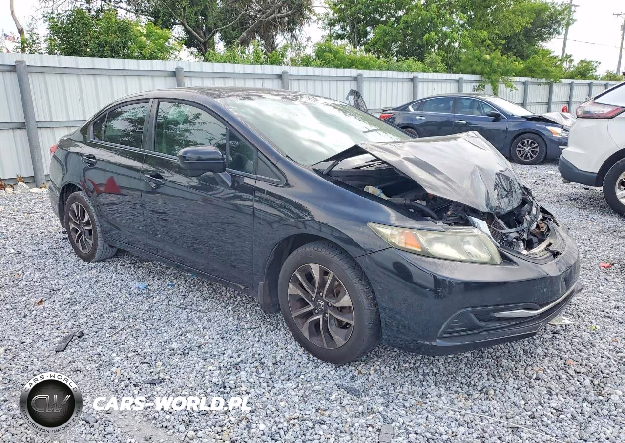 2015 Honda Civic Ex VIN:19XFB2F84FE043382 - 4