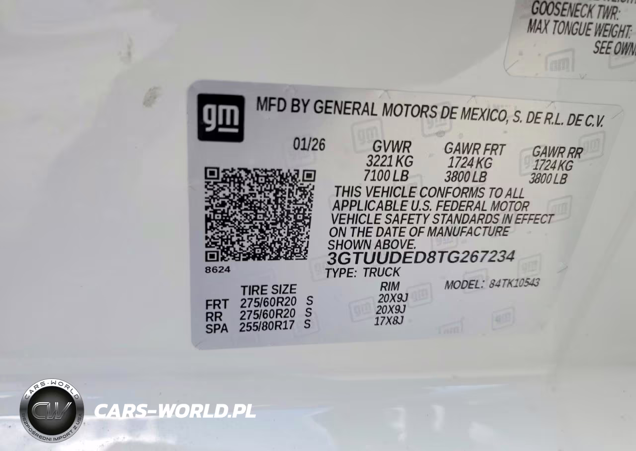 2026 GMC Sierra K1500 Slt VIN:3GTUUDED8TG267234 - 12