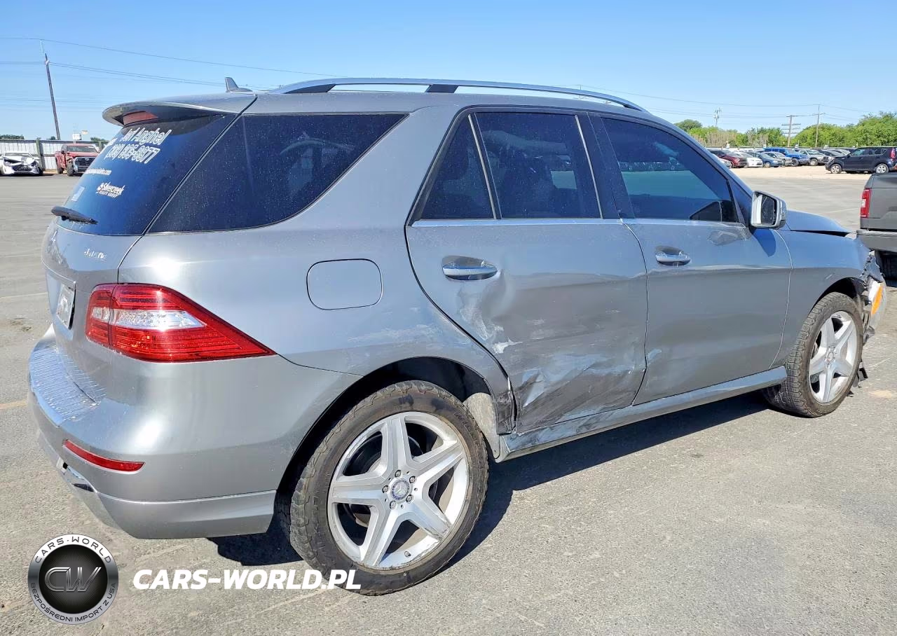 2014 Mercedes-Benz Ml 350 4Matic VIN:4JGDA5HB8EA400726 - 3