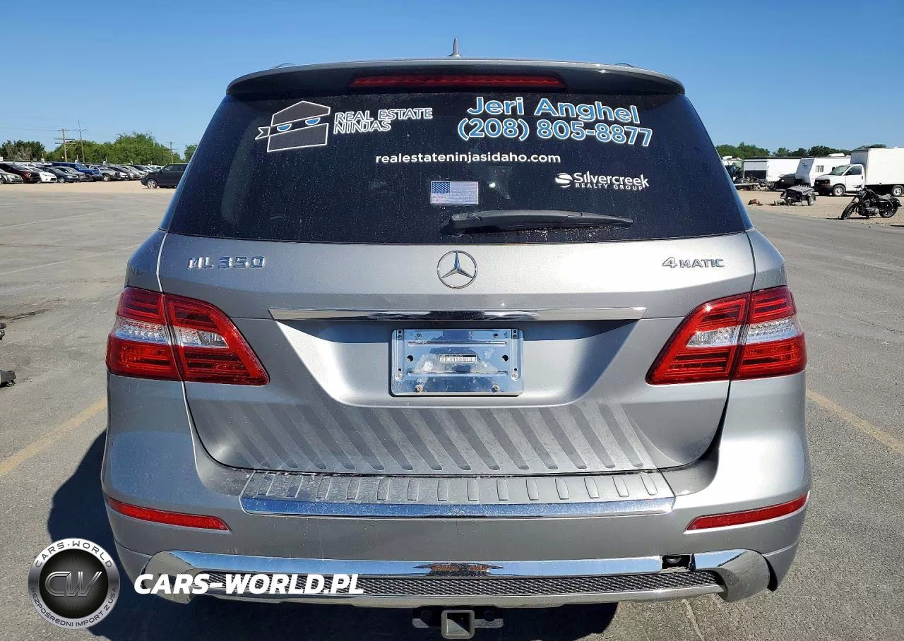 2014 Mercedes-Benz Ml 350 4Matic VIN:4JGDA5HB8EA400726 - 6