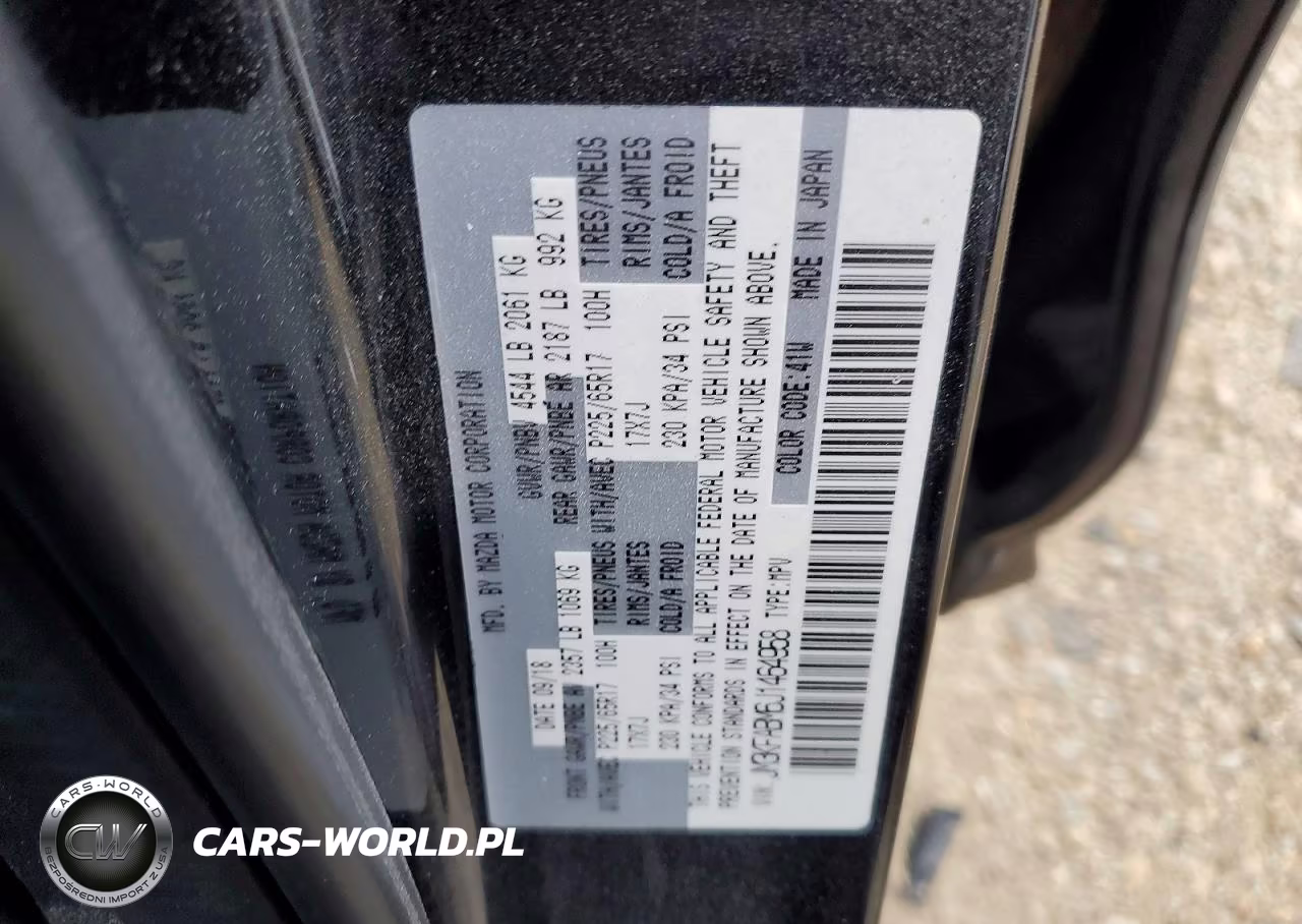 2018 Mazda Cx-5 Sport VIN:JM3KFABM6J1464958 - 13