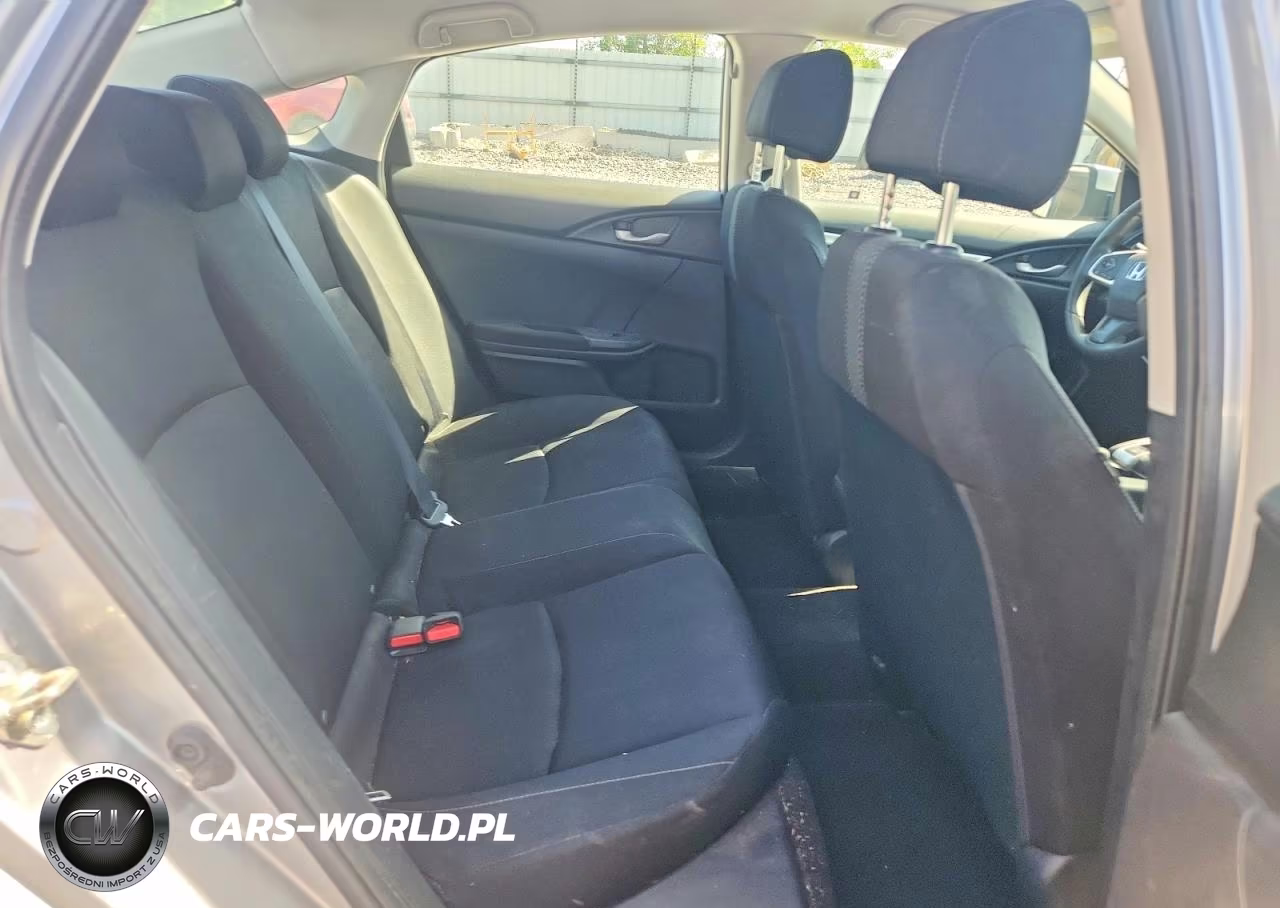 2017 Honda Civic Lx VIN:19XFC2F55HE007898 - 10