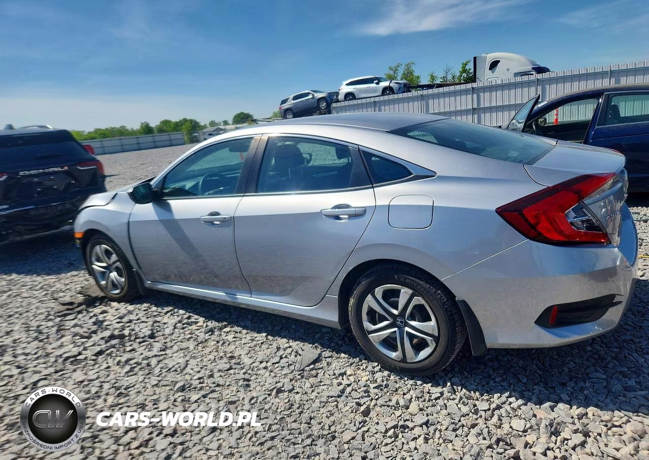 2017 Honda Civic Lx VIN:19XFC2F55HE007898 - 2